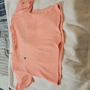 Champion peach colored t shirt girls large